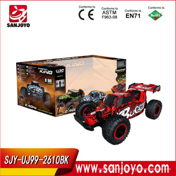 Nuevo style1: 16 coche de control de radio eléctrico inteligente juguetes para niños 2.4G coches de control remoto Cool Electric High Speed ​​RC Truck